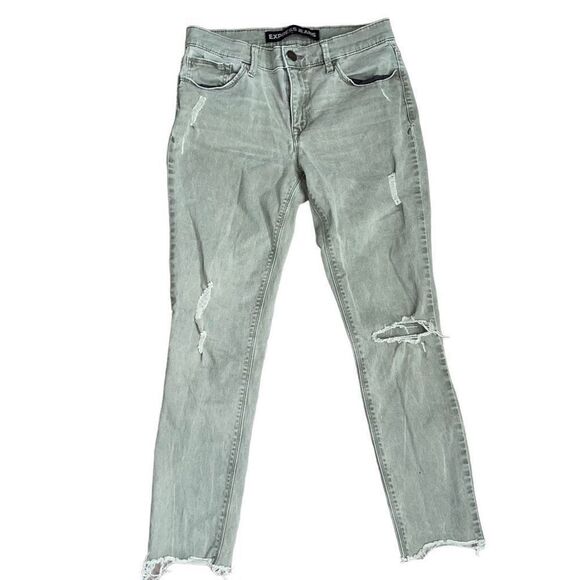Express Ankle Legging Jeggings Mid Rise 4 - Picture 1 of 5